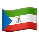 Guinea Ecuatorial Apple Emoji