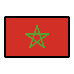 Marruecos OpenMoji Emoji